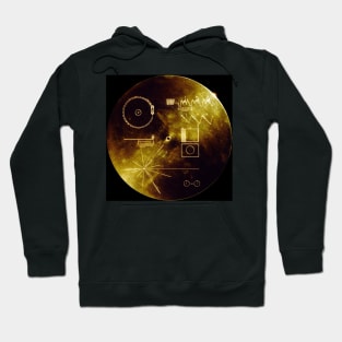 Voyager spacecraft plaque (R262/0086) Hoodie